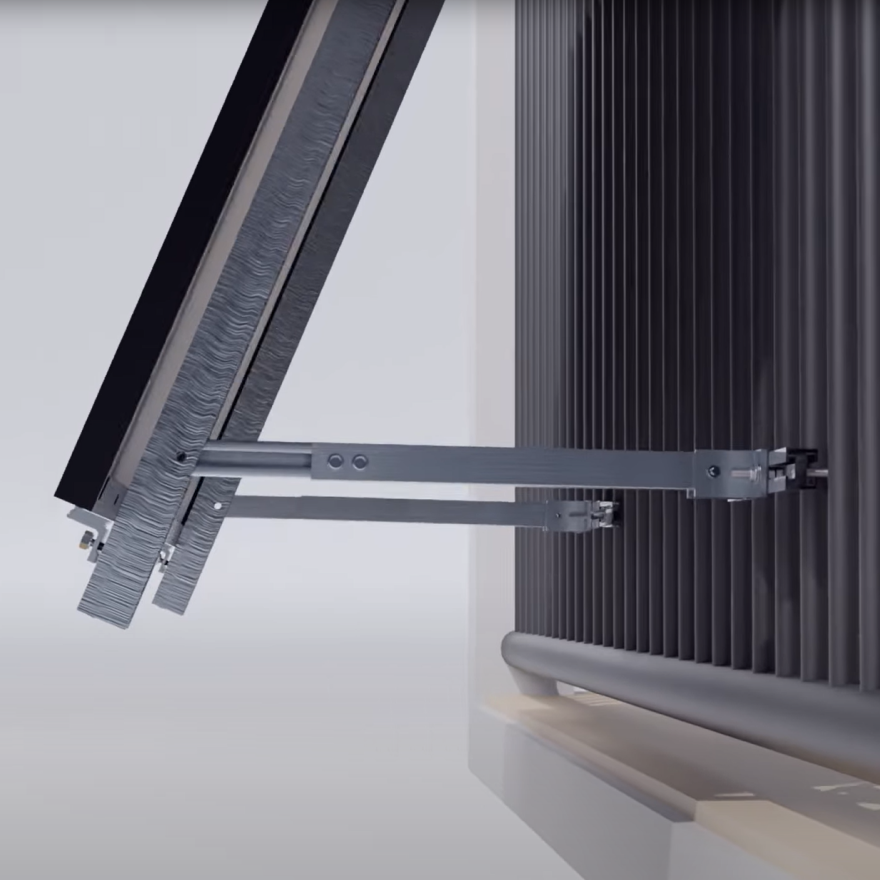 Balcony adjustable mount