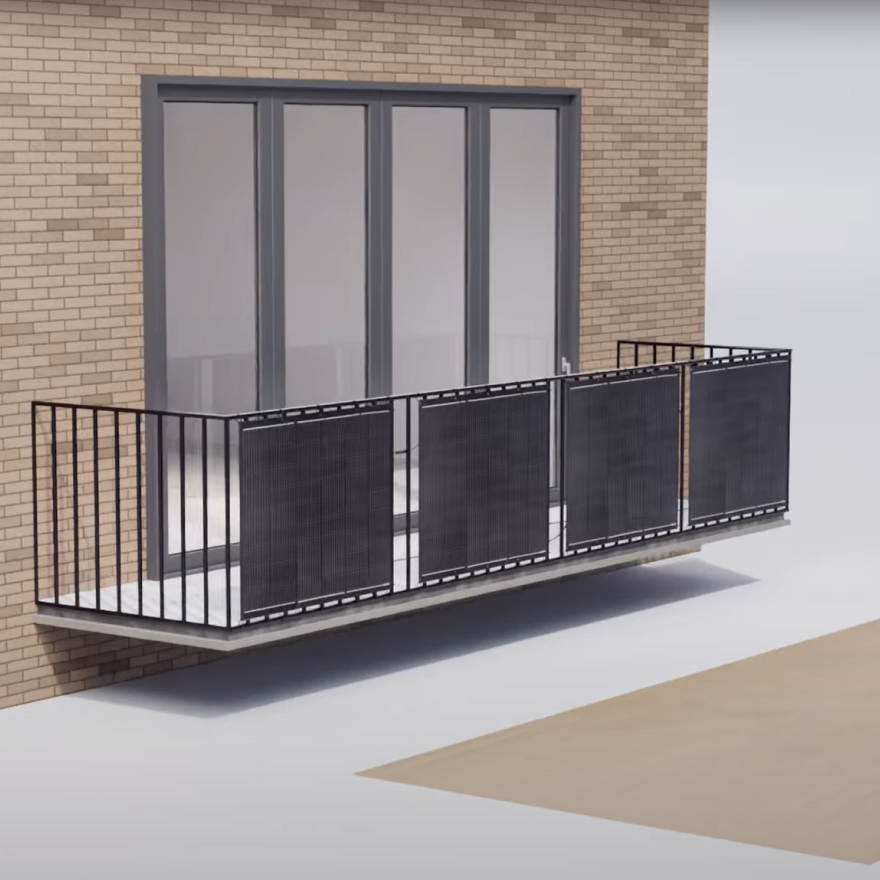 City 800 Balkonkraftwerk