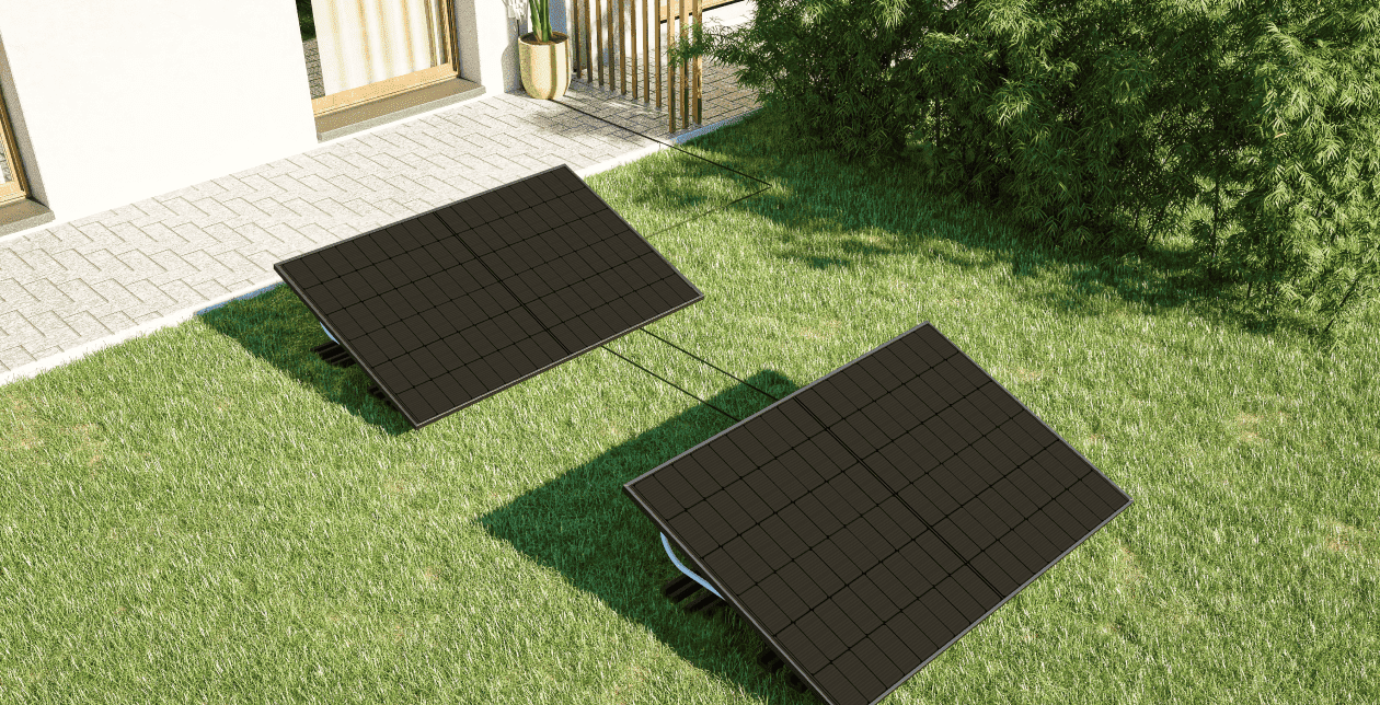 How to connect two 400 W solar kits