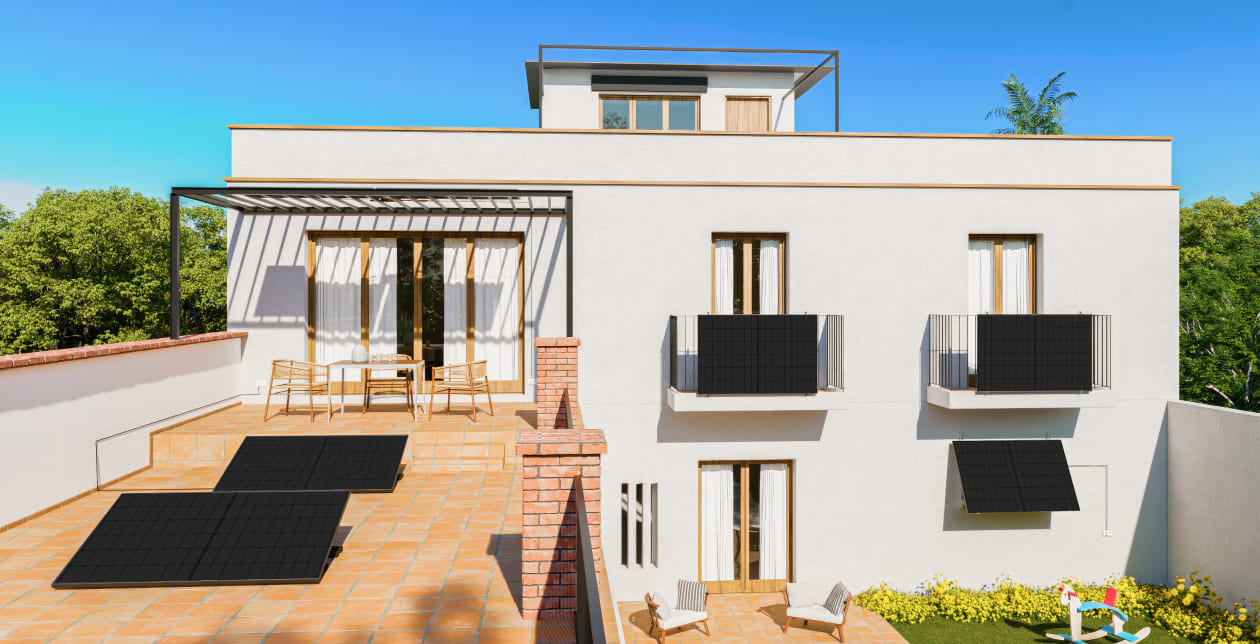 Home solar panels