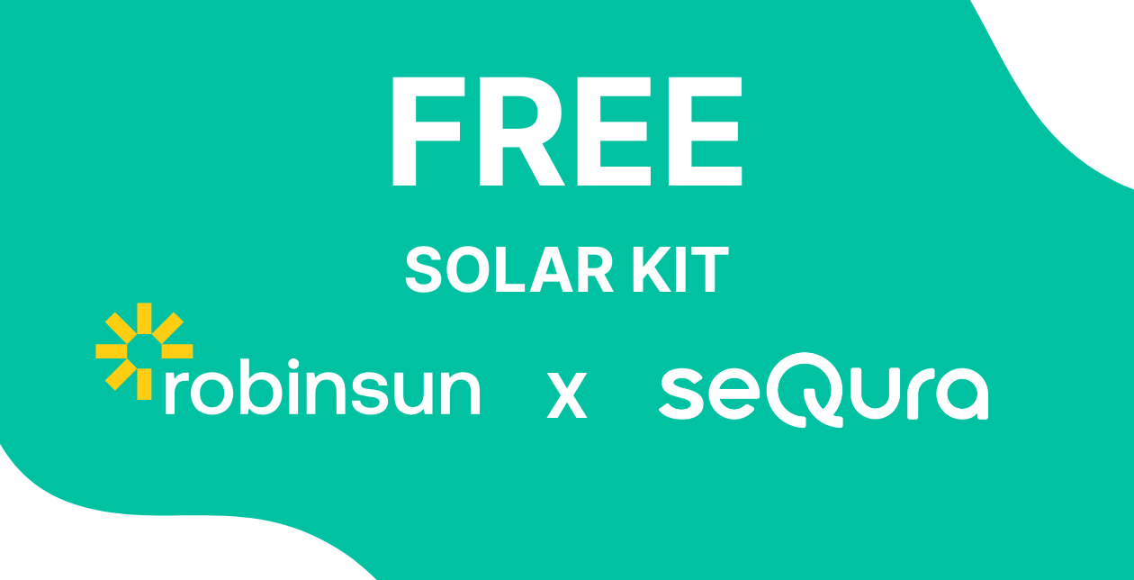 Free solar kit? Robinsun and SeQura make it possible