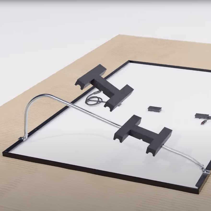ValkBox 3 Halterung für Solarpaneele